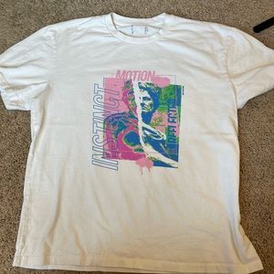 Topman White Graphic Tee